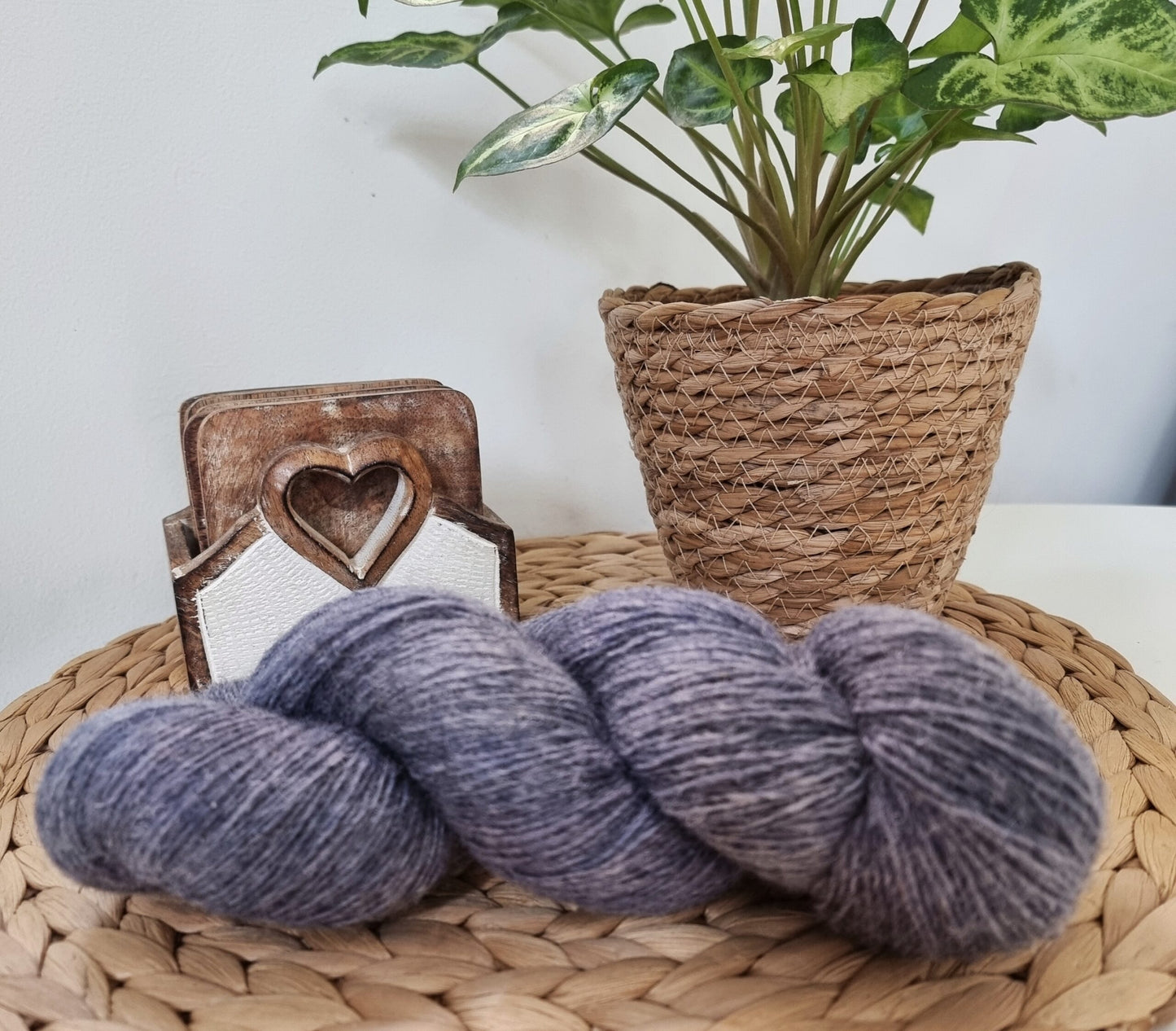 100% MERINO, #dove blue, approx 145 grams