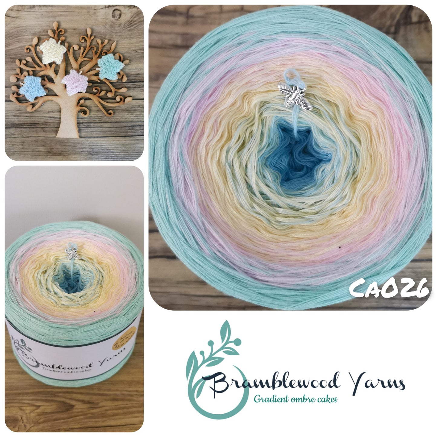 CA026 firefly blue/ vanilla/ baby pink/ mint