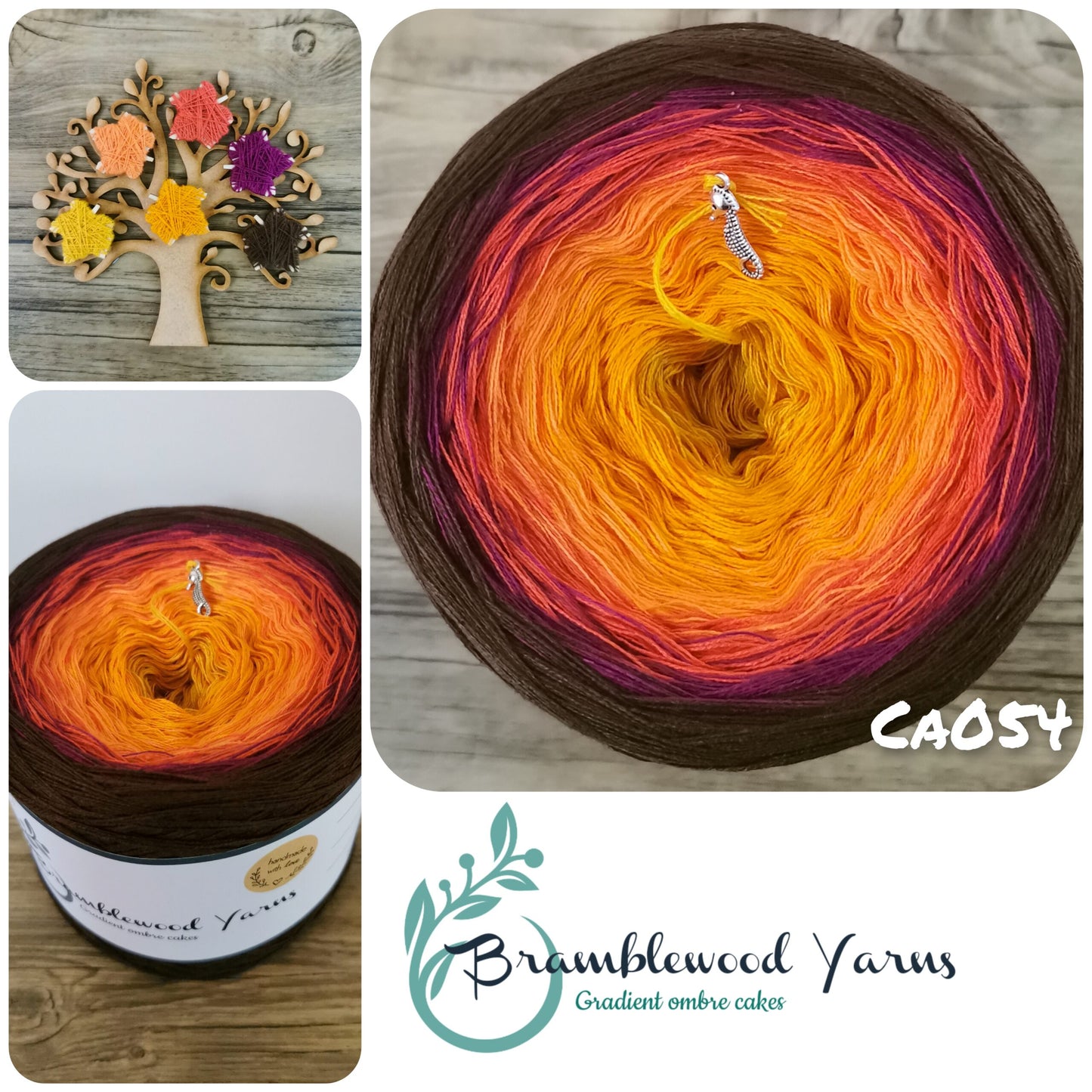 CA054 kurkuma/ mango/ orange / brick/ blackberry/ brown
