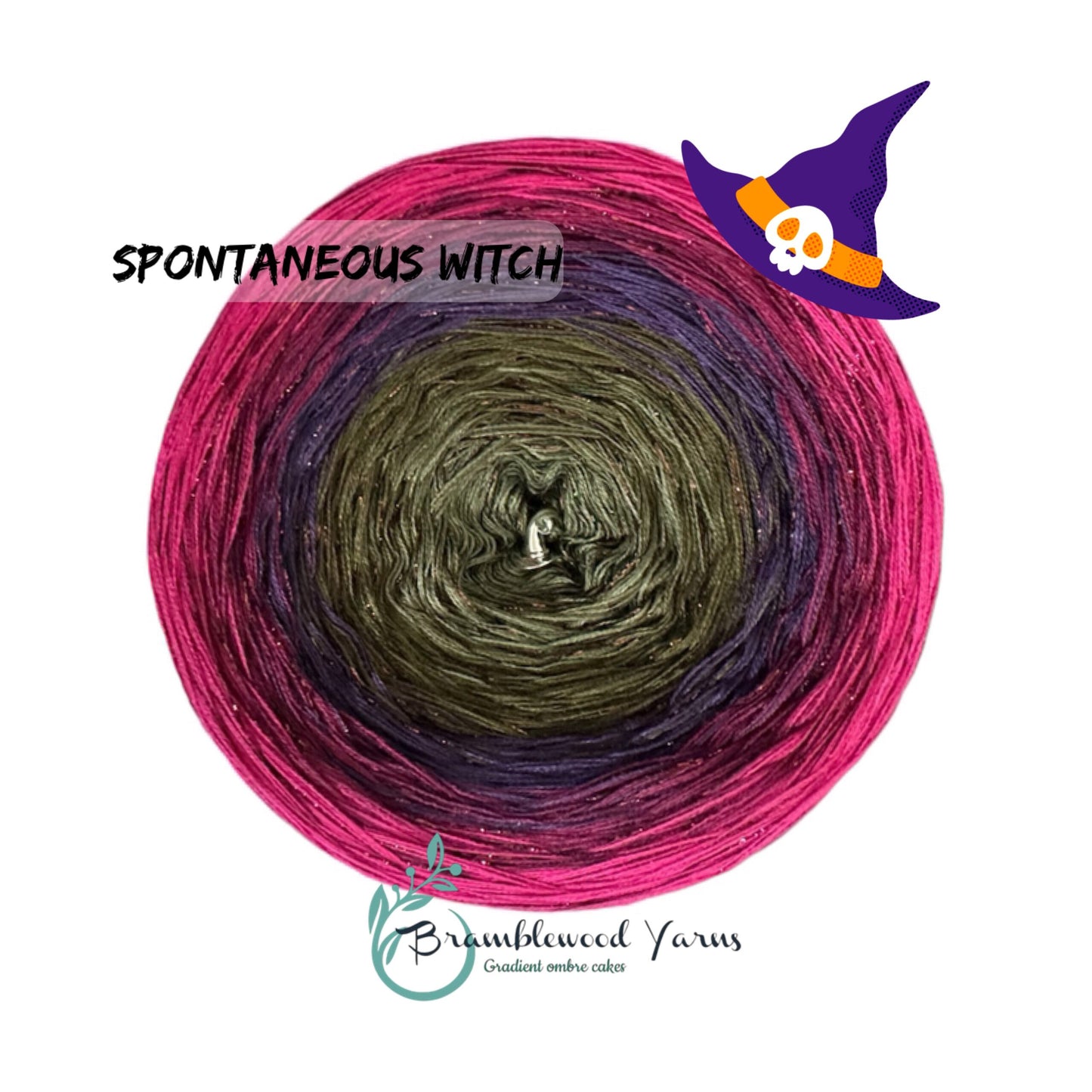 SPONTANEOUS WITCH - KHAKI/ MOSS/ AUBERGINE/ BLACKBERRY/ HOT PINK + LUREX