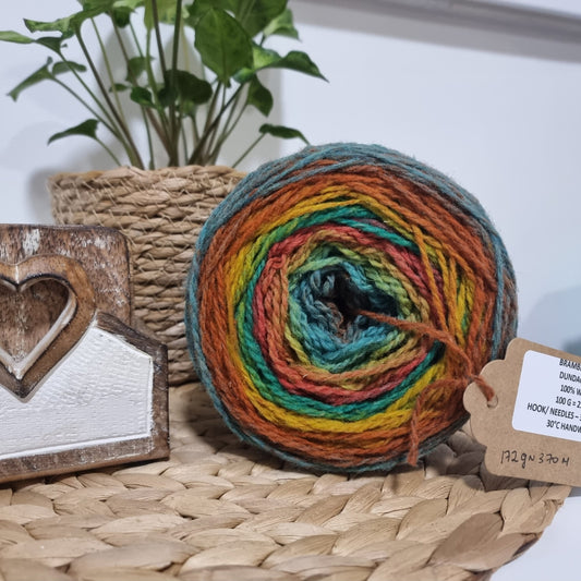 Bramblewool, Dungada, 100% wool, Latvian wool 6/2 - 172 grams