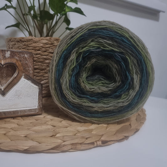 Bramblewool, Dungada 100% wool, Latvian wool , 6/1, 185 grams