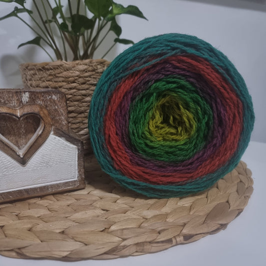 Bramblewool, Dungada, 100% wool, Latvian wool 6/2, 178 grams