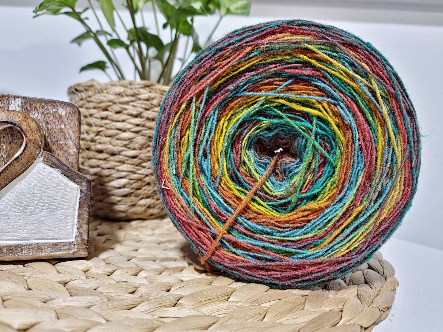 Bramblewool, Dungada 100% wool, Latvian wool 6/1 - 200 grams