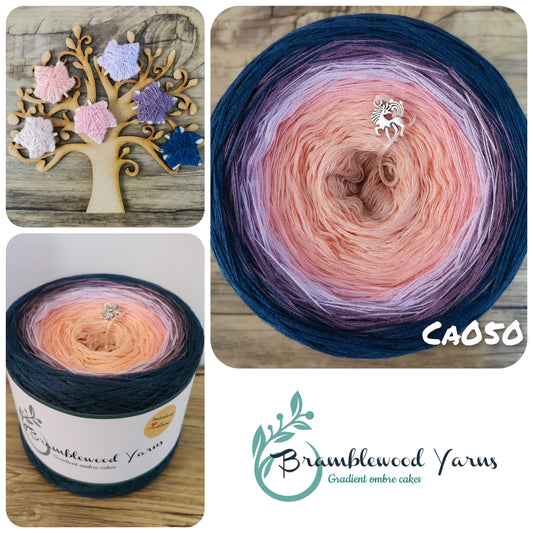 CA050 peach/ quartz/ blush/ lavender/ violet/ petrol