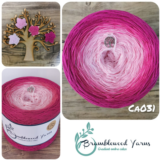 CA031 baby pink/ pink/ fuschia/ hot pink