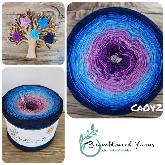 CA042 thistle/ amethyst/ capri/ azure/ royal