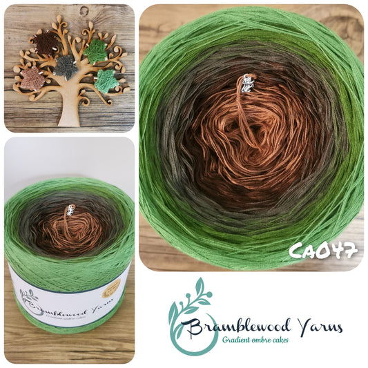 CA047 mocha/ brown/ khaki/ fern/ frog