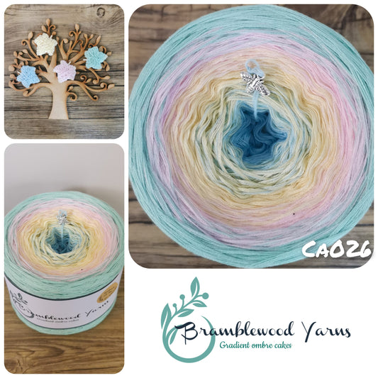 CA026 firefly blue/ vanilla/ baby pink/ mint