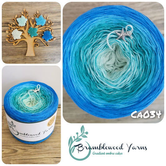 CA034 pea/ mint/ opal/ capri/ azure