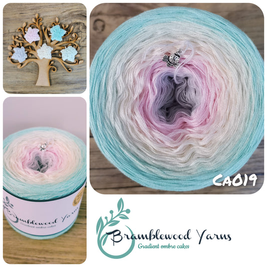 CA019 light grey/ baby pink/ cream/ pea/ mint