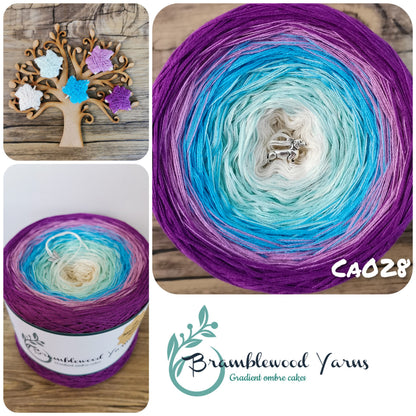 CA028 cream/ mint/ capri/ amethyst/ thistle