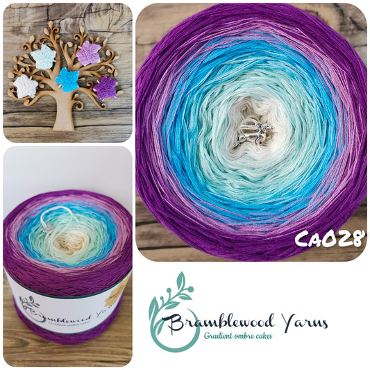 CA028 cream/ mint/ capri/ amethyst/ thistle