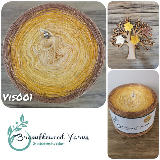 VIS001 VANILLA/ GOLD/ KURKUMA/ MOCHA + COPPER