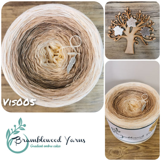 VIS005 CREAM/ BEIGE/ MUD/ BEIGE/ CREAM + COPPER
