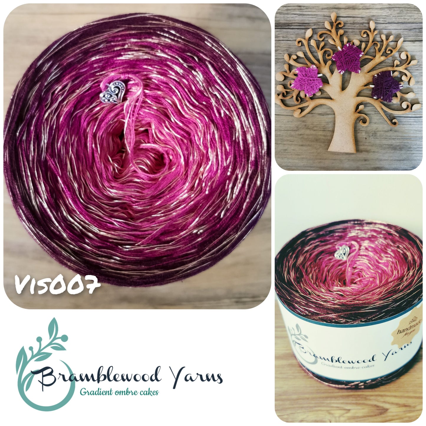 VIS007 RASPBERRY/BLACKBERRY/CHIANTI + COPPER