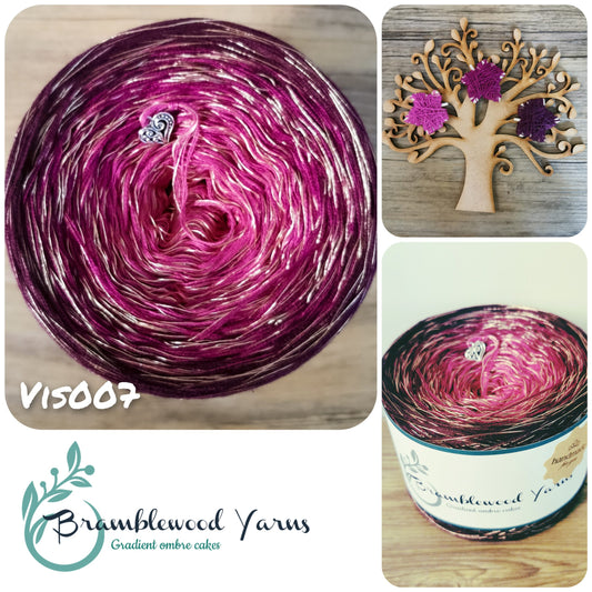 VIS007 RASPBERRY/BLACKBERRY/CHIANTI + COPPER