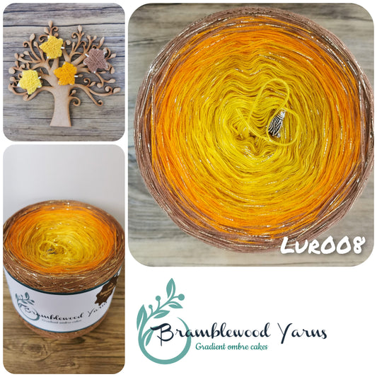 LUR008 SUNNY/ KURKUMA/ ORANGE/ MOCHA + GOLD