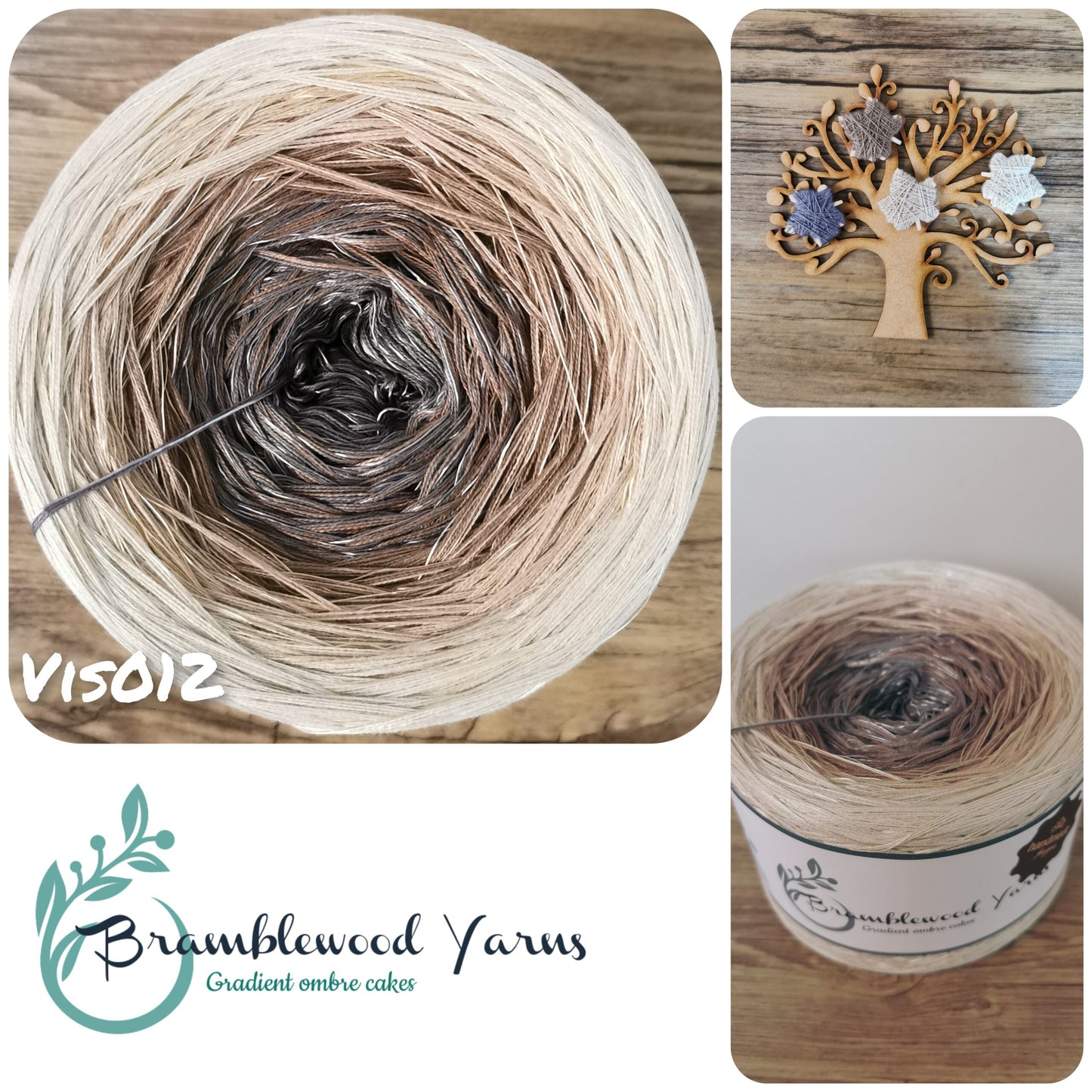 VIS012 GREY/ MUD/ALABASTER/LIGHT BEIGE + SILVER/GOLD