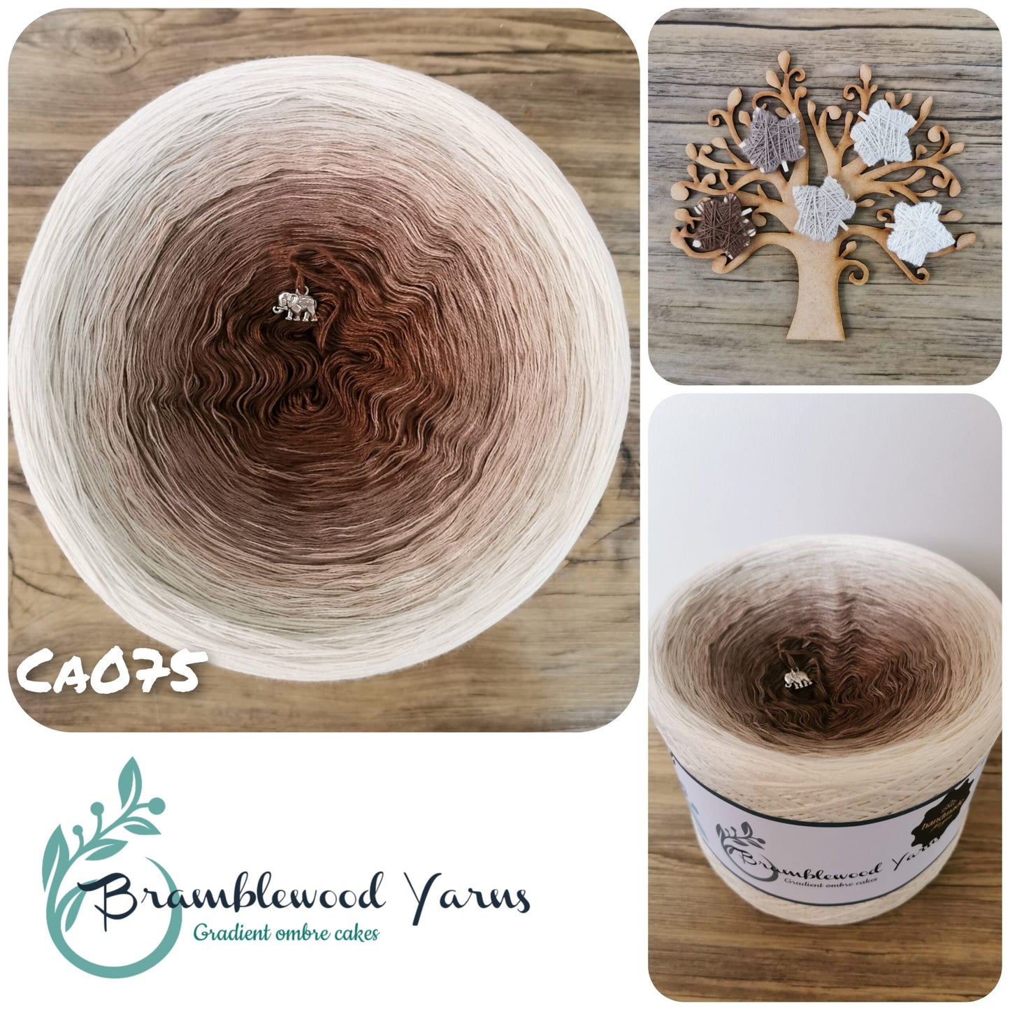 CA075 NUT/ MUD/ ALABASTER/ LIGHT BEIGE/ CREAM