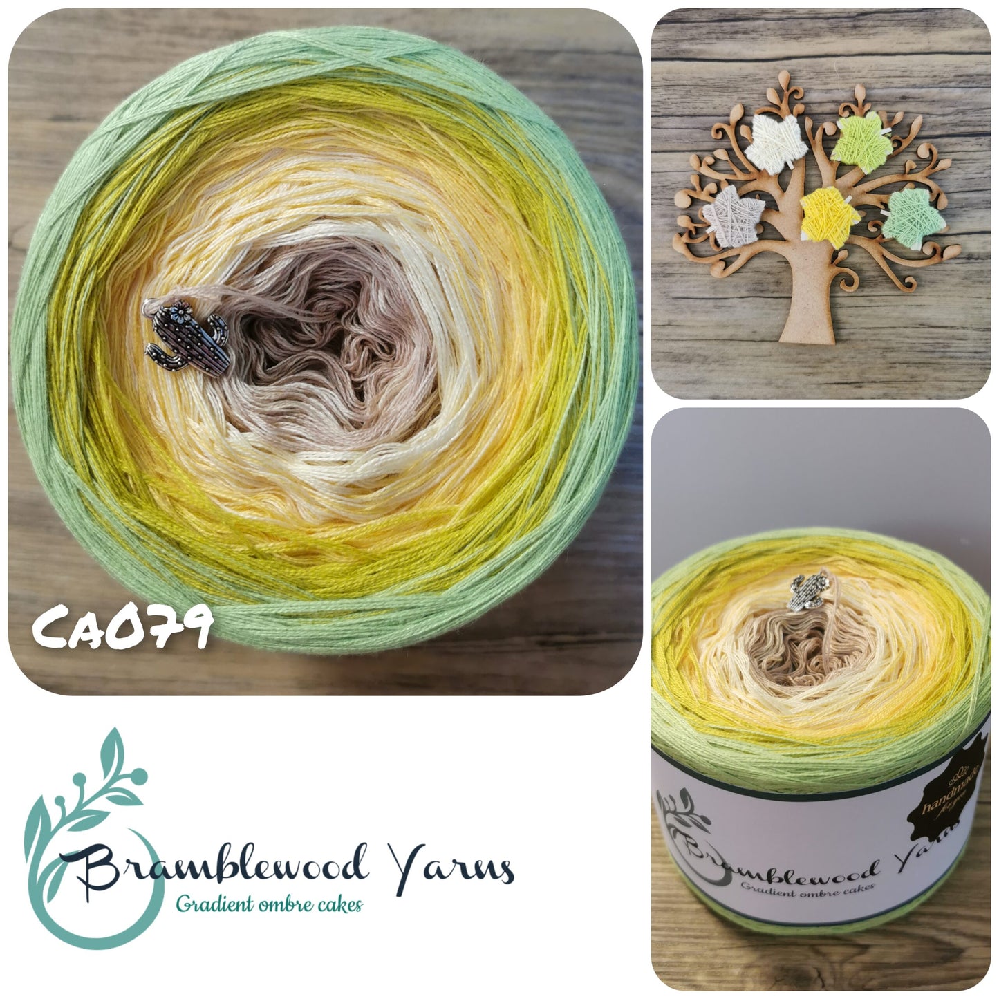 CA079 BEIGE/ VANILLA/ GOLD/ LIME/ LEAF GREEN