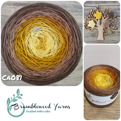 CA081 GOLD/ KURKUMA/ MOCHA/ NUT