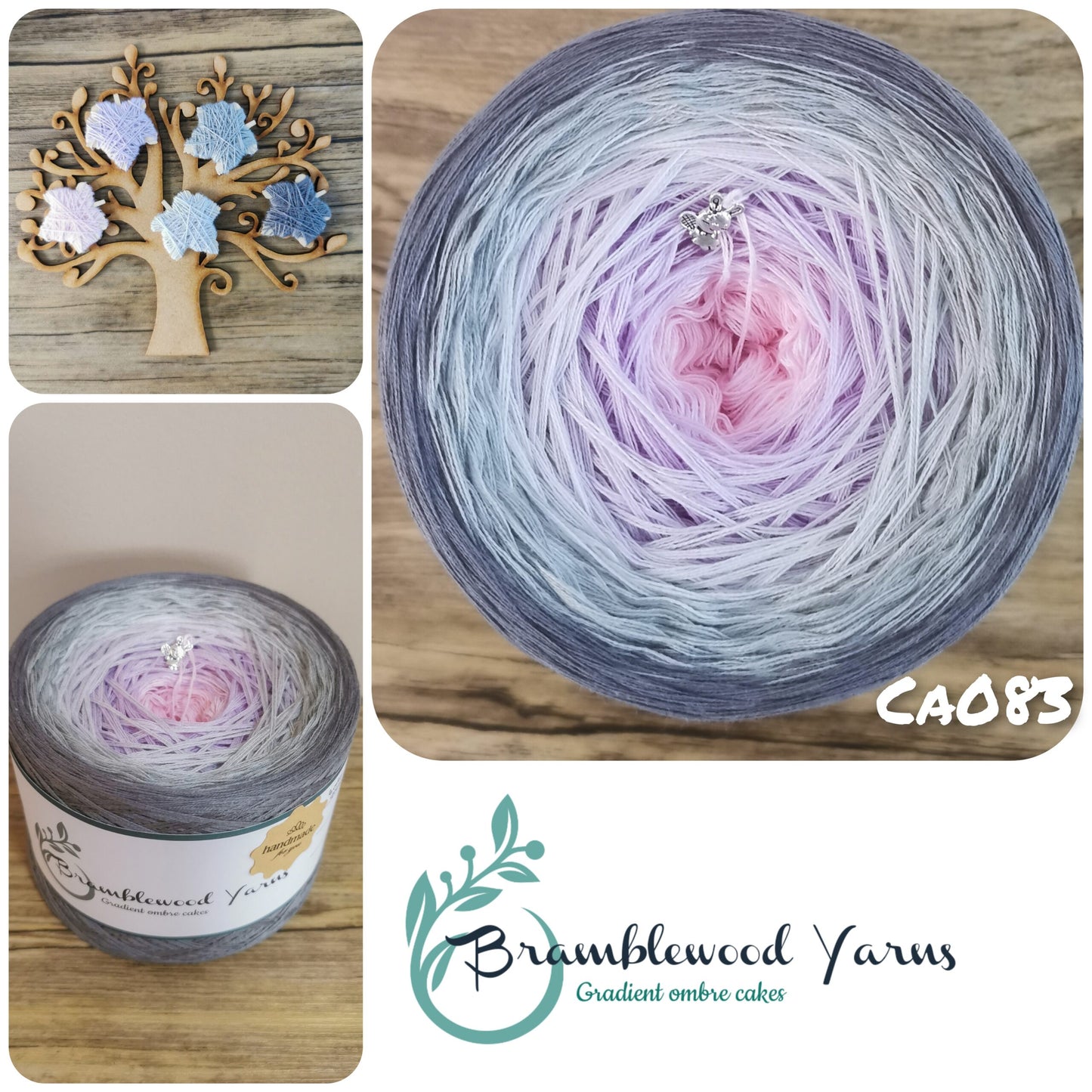CA083 BABY PINK/ LAVENDER/ LIGHT GREY/ STONE/ GREY