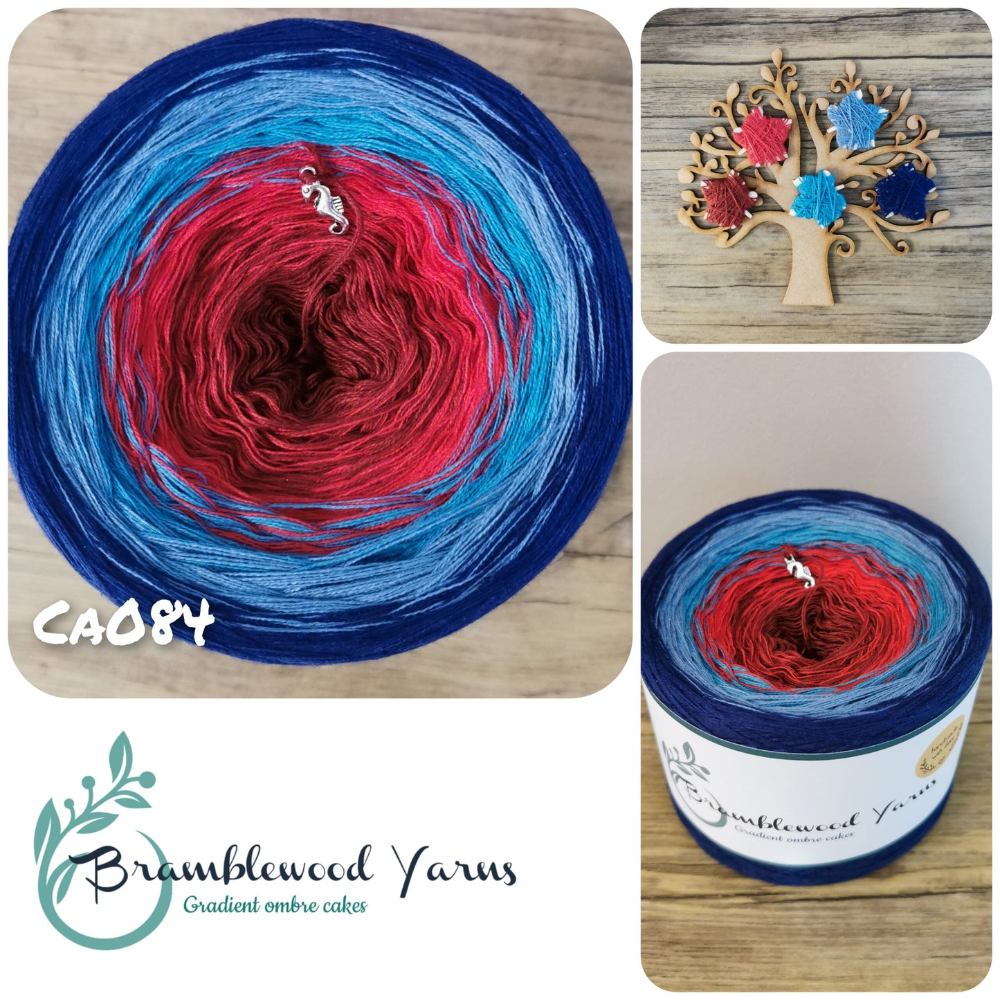 CA084 MALAGA/ RED/ LIGHT PETROL/ DOVE BLUE/ ROYAL