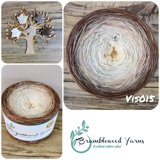 VIS015 CREAM/ LIGHT BEIGE/ BEIGE/ MUD/ NUT + GOLD