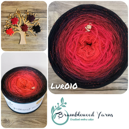 LUR010 CHERRY/ RED/ MALAGA/ CHAINTI/ BLACK + RED/BLACK