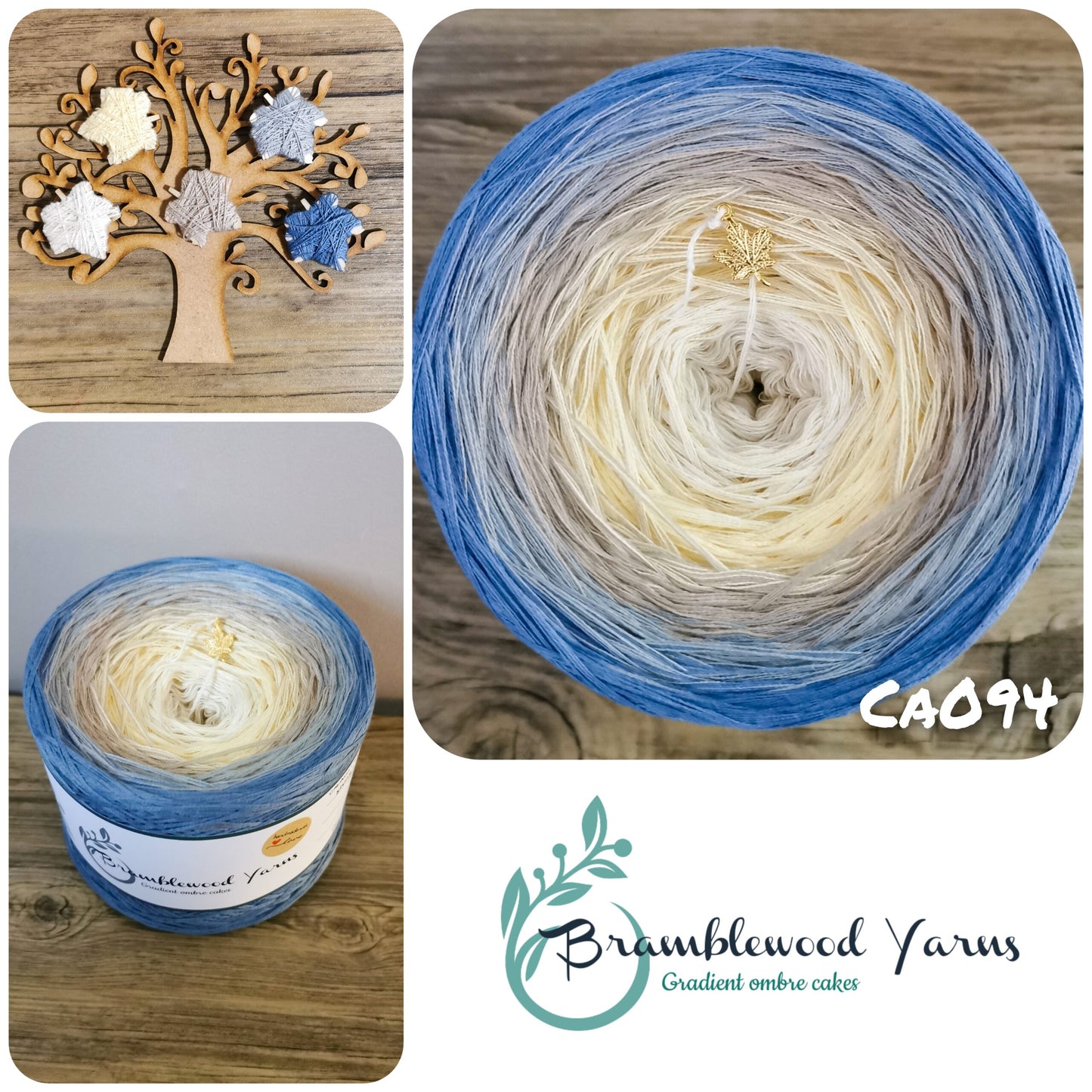 CA094 CREAM/ VANILLA/ ALABASTER/ STONE/ DOVE BLUE