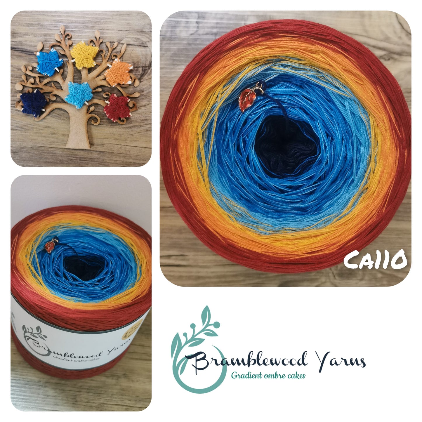 CA110 ROYAL/ SEA BLUE/ CAPRI/ KURKUMA/ BURNT ORANGE/ BURGUNDY