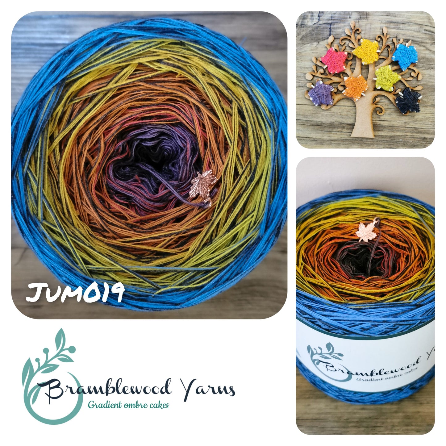 JUM019 VIOLET/ LOBSTER/ BURNT ORANGE/ KURKUMA/ LIME/ SKY + ASH