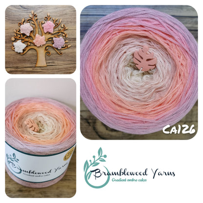 CA126 CREAM/ PEACH/ QUARTZ/ BLUSH/ DIRTY PINK