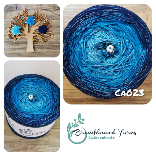 VIS023 CAPRI/ SEA BLUE/ ROYAL + TURQUOISE VISCOSE