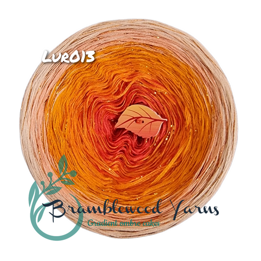 LUR013 LOBSTER/ ORANGE/ QUARTZ/ PEACH + GOLD