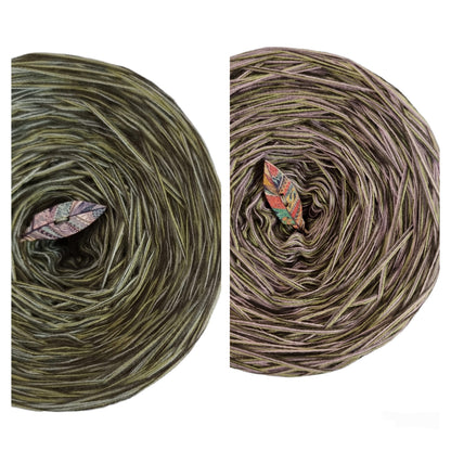 MAKE YOR OWN MELANGE CAKE 4 PLY (this is not ombre cake)