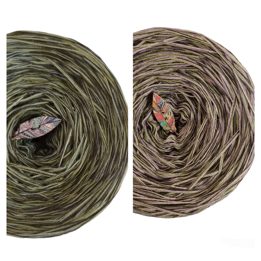 MAKE YOR OWN MELANGE CAKE 4 PLY (this is not ombre cake)