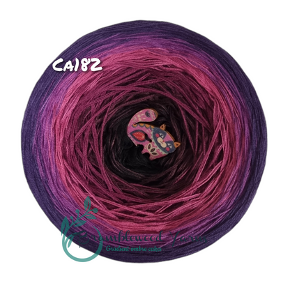 CA182 BLACK/ CHIANTI/ BLACKBERRY/ RASPBERRY/ THISTLE/ AUBERGINE
