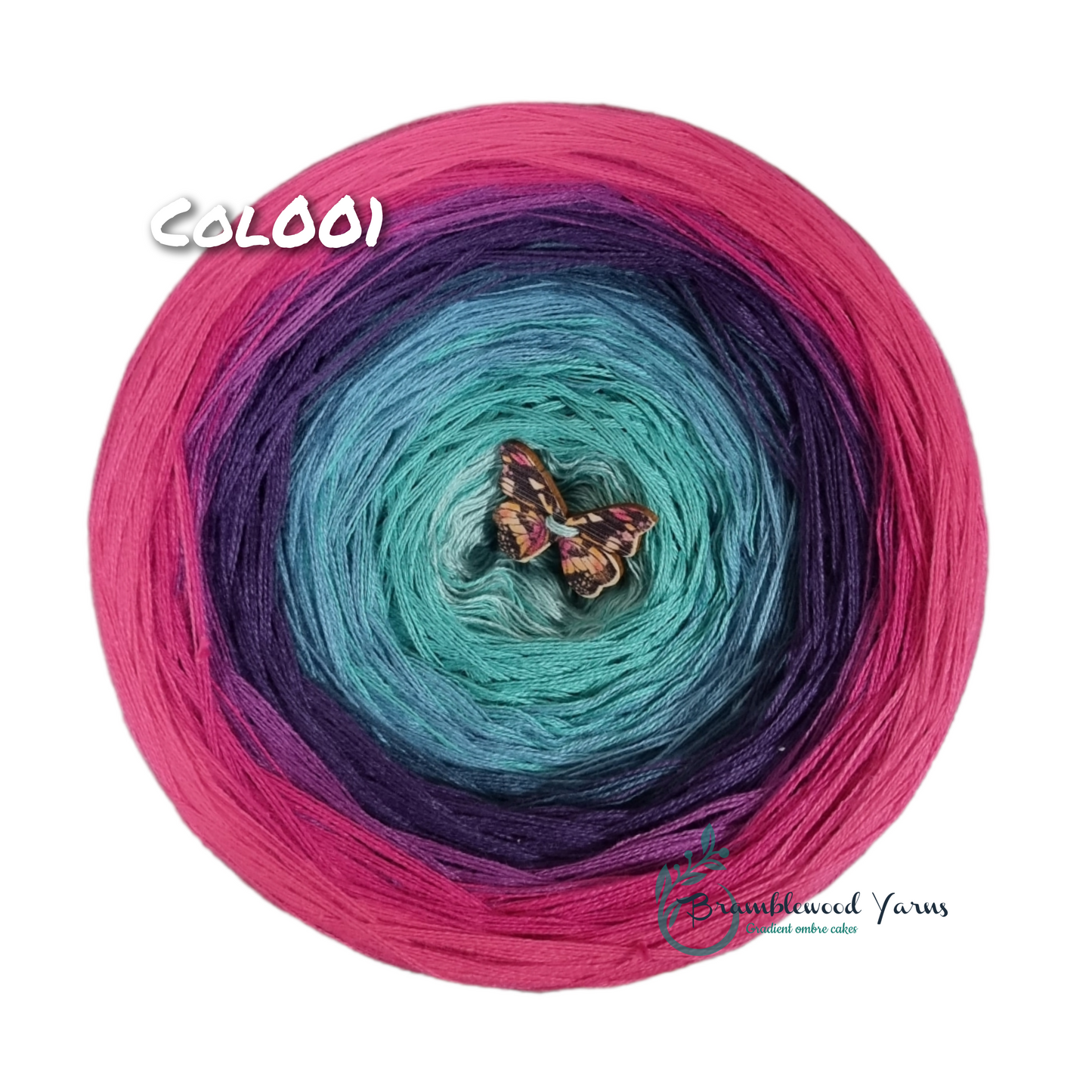 COL001 JADE/ OPAL/ LIGHT PETROL/ PETROL/ AUBERGINE/ THISTLE/ HOT PINK/ FUCHSIA