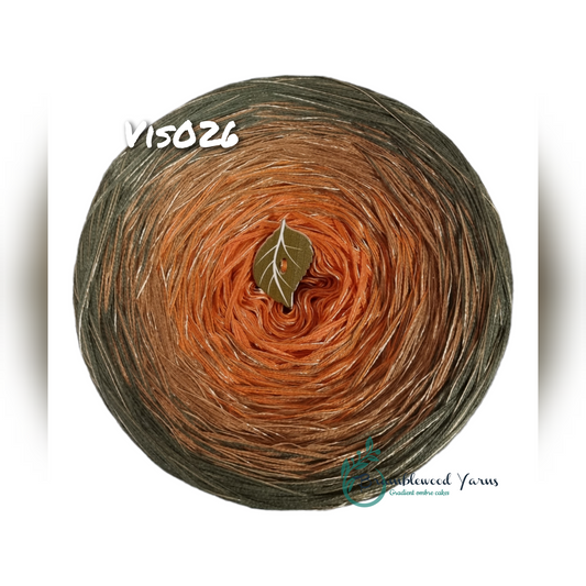 VISO26 BURNT ORANGE/ MOCHA/ KHAKI + COPPER