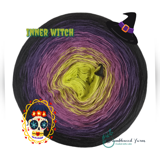 INNER WITCH - KIWI/ OLEANDER/ AUBERGINE/ BLACK