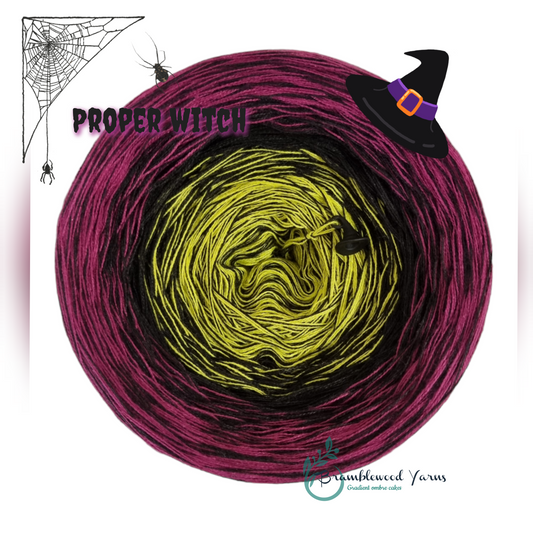 PROPER WITCH - KIWI/ BLACK/ BLACKBERRY + BLACK