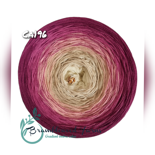CA196 CREAM/ BEIGE/ BLUSH/ RASPBERRY/ BLACKBERRY