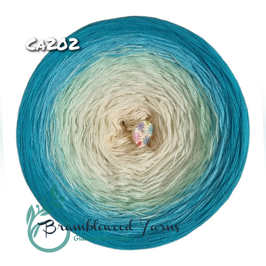 CA202 CREAM/ PEA/ MINT/ RIVIERA/ PEACOCK