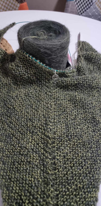 GREEN OLIVE/ KHAKI/ MOSS + MOHAIR